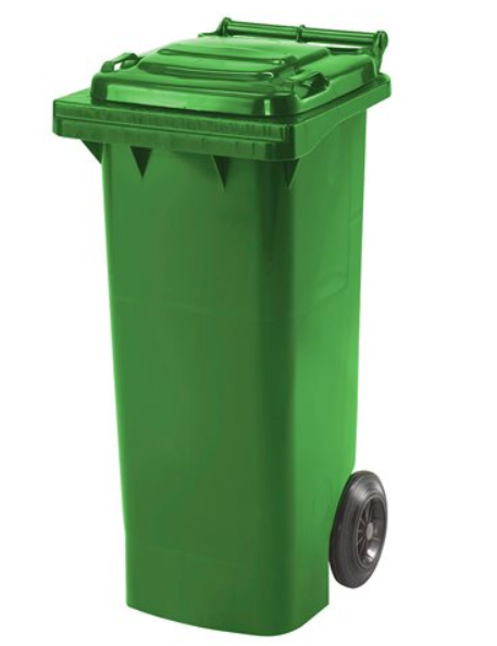 Atkritumu konteiners, 80 litri, zils, zaļš vai pelēks