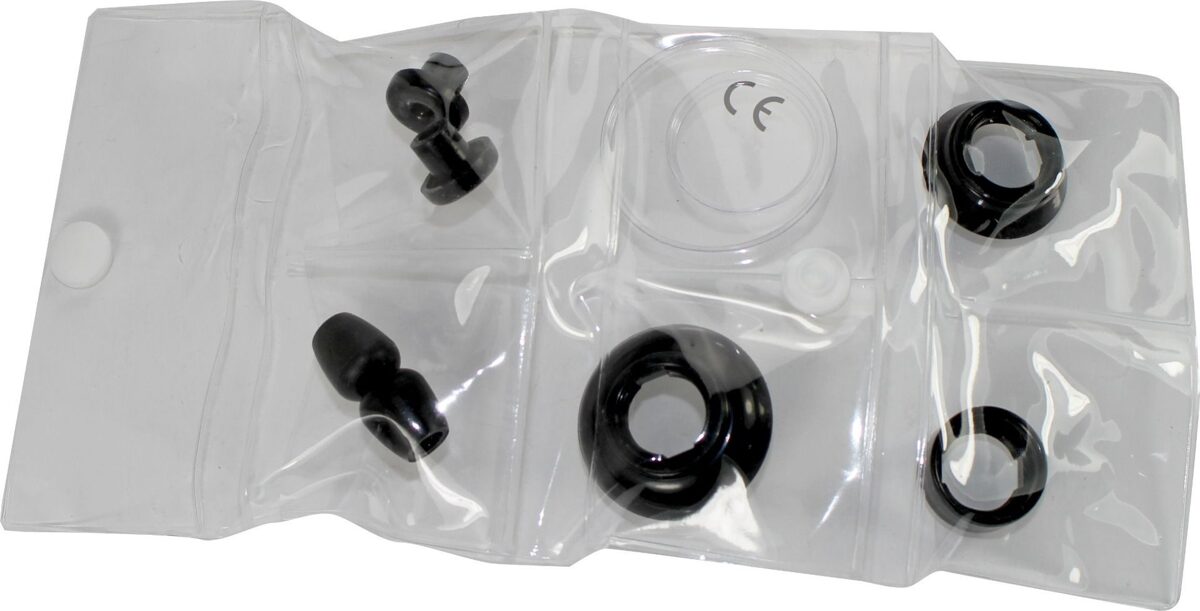 Stetoskops Medi-Inn® ar piederumiem. Divu galviņu stetoskops ar 2 cauruļu sistēmu