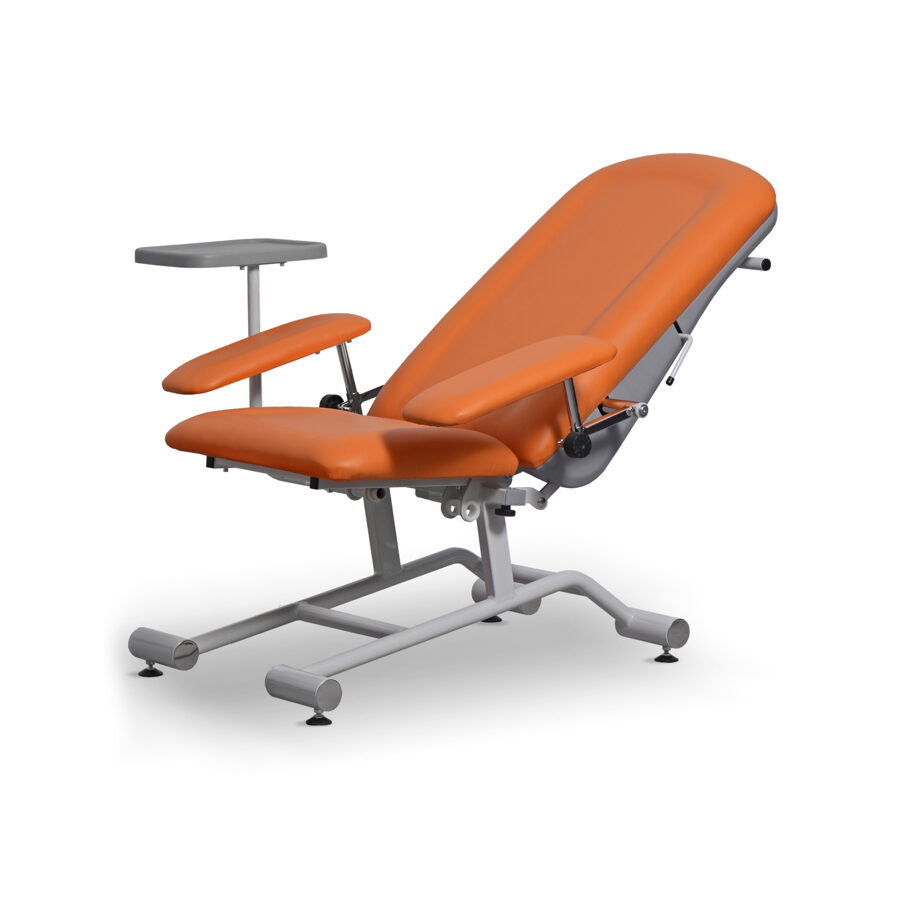 Krēsls (asins analīžu paņemšanai, dialīzēm, ķīmijterapijai, oftalmoloģiskai un laringoloģiskai ārstēšanai). Medicīnas ierīce