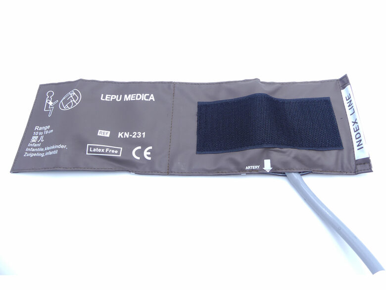 NIBP manšete zīdaiņiem 10–19 cm. Tips: Medicīnas ierīce Klase: I