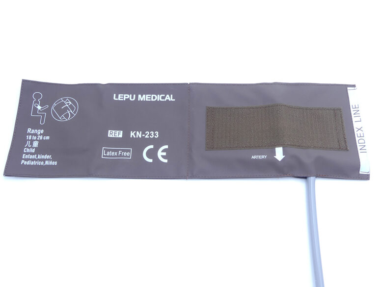 NIBP manšete bērniem 18–26 cm. Tips: Medicīnas ierīce Klase: I