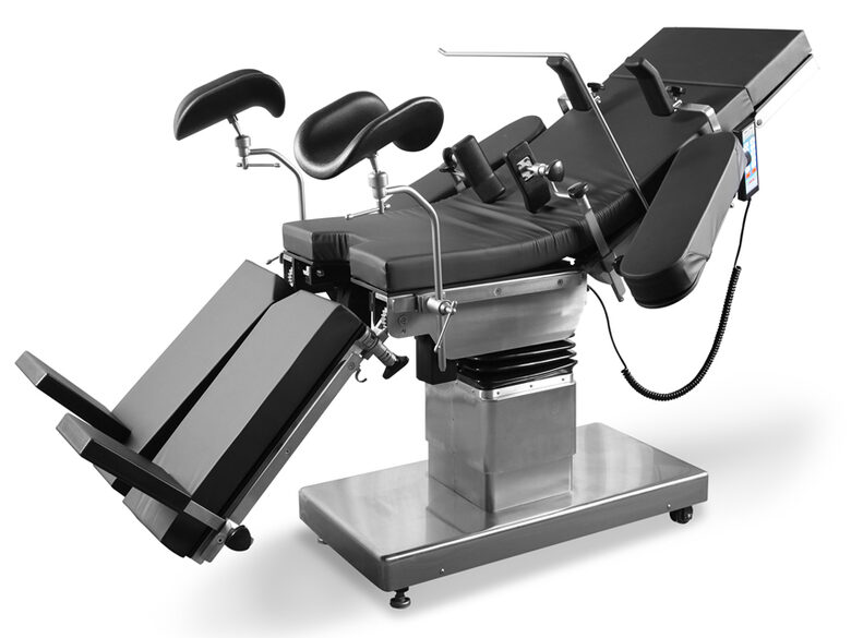 Operāciju galds vispārējām ķirurģiskām procedūrām. ELEKTRISKS. Maksimālā slodze: 200 kg. Tips:  Medicīnas ierīce   Klase:  I