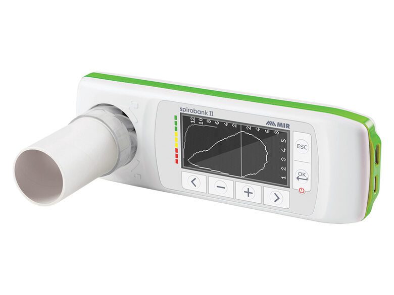 Spirometrs SPIROBANK II BASIC + programmatūra. Tips: Medicīnas ierīce Klase: II A