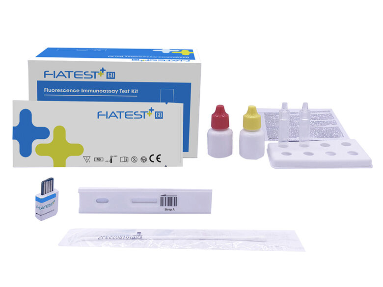 Strep A testi Fluorescence analizatoram, 10 gab. Tips: IVD — profesionālai lietošanai