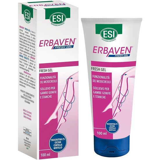 ESI Erbaven Fresh gēls kājām. Smagu, nogurušu kāju kopšanai un komforta sajūtas atjaunošanai. 100 ml