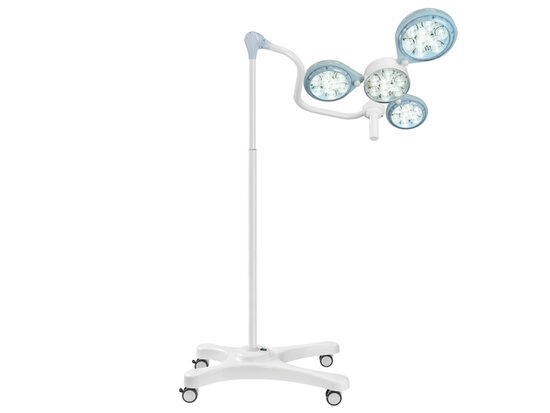QUATTROLUCI LED LIGHT – LED medicīniskā izmeklēšanas lampa uz ratiņiem. Tips: Medicīnas ierīce Klase: I