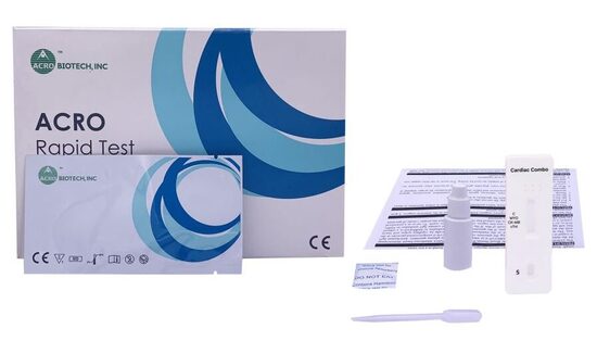 Myoglobin/CK-MB/Troponin I kombinētais tests, kasete, 25 gab.