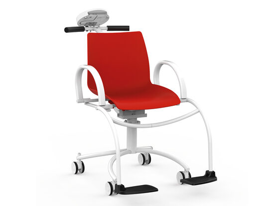 *Augstas precizitātes elektroniskie krēsla svari. Celtspēja: 250 kg. III klase. Tips:  Medicīniskā ierīce   Klase:  IM