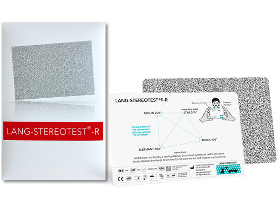 LANG STEREOTEST II-R. Atbilstība MDR 2017/745. Tips: Medicīnas ierīce Klase: I