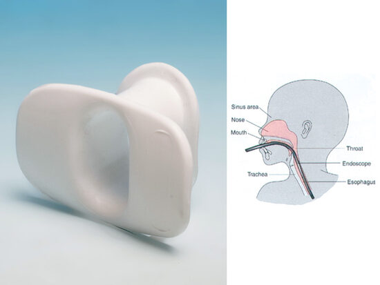 Vienreizlietojami sakodiena bloki. ENDOSCOPY MOUTHPIECE - bag of 20 pcs Disposable bite blocks. 20 gab. Tips:  Medicīnas ierīce   Klase:  I