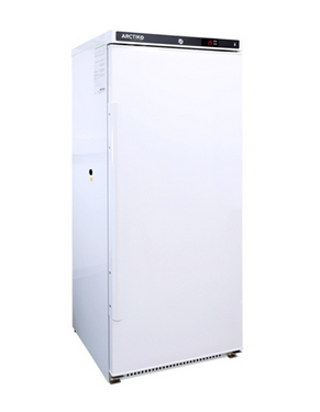 Medicīniskais ledusskapis Flexaline LRE 285 vakcīnu uzglabāšanai. Neto tilpumu 265 litri. Augstums 1525 mm