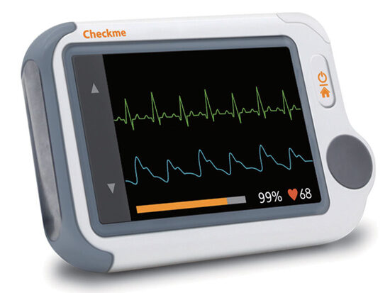 Pacientu vitālo funkciju / veselības monitors CHECKME™LITE. Bezvadu. Pārnēsājams. Tips:  Medicīnas ierīce   Klase:  II A