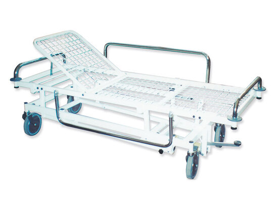 Pacientu pārvadājamie rati Trendelenburg bez sānu reliņiem/margām un matrača. Tips:  Medicīnas ierīce   Klase:  I