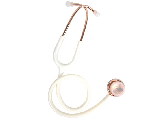 Stetoskops GIMA EVOLVE DUAL HEAD ROSE GOLD HEAD. Tips:  Medicīnas ierīce   Klase:  I