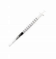 *Šļirce CELLOTRON, ar adatu, sterila, 1ml, luer slip, 27G X 1⁄2, 100 gab. / Disposable syringe