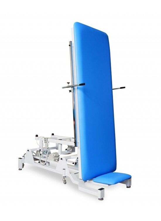 Vertikāli paceļams ārstniecības galds, kušete. Elektrisks. Maksimālā pieļaujamā slodze: 150 kg. Sertificēta medicīnas ierīce. Dažadās krāsās