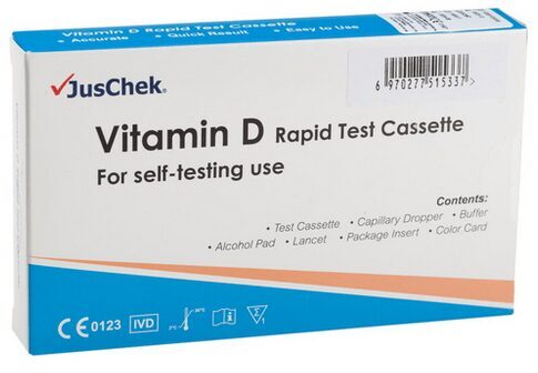 D vitamīna tests in vitro diagnostikai. D vitamīna līmeņa noteikšanai cilvēka asinīs