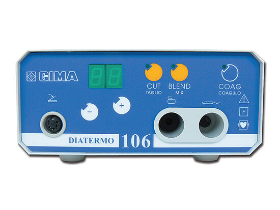DIATERMO 106 monopolar 50 W – HF elektroķirurģijas iekārta dermatoloģijai un mazām operācijām. Tips: Medicīnas ierīce Klase: II B