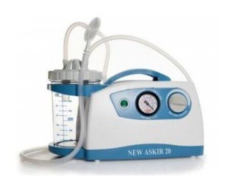 Aspirācijas sūknis, atsūkšanas iekārta CA-MI NEW ASKIR20 1 litrs. Medicīnas ierīce   Klase:  II A