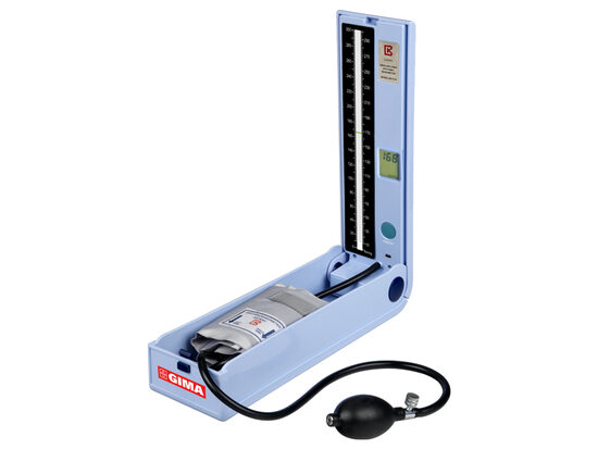 LED DISPLAY MERCURY-FREE SPHYGMOMANOMETER – GIMA galda tipa bezdzīvsudraba asinsspiediena mērītājs ar LED displeju. Tips: Medicīnas ierīce Klase: IIA