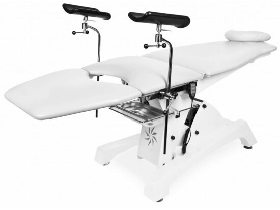 Elektrisks ginekoloģiskais krēsls. Celtspēja: 150 kg. Medicīnas ierīce. Klasifikācija: I. Dažādās krāsās