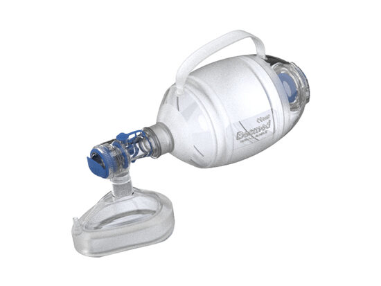 Reanimators, atdzīvināšanas komplekts pieaugušajiem. SILICONE AUTOCLAVABLE RESUSCITATORS - With handle. Tips: Medicīnas ierīce Klase: II A