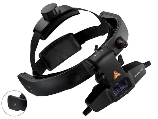 Oftalmoskops Heine OMEGA 600 LED HQ. 93/42/EEK, ES 2017/745. Tips:  Medicīnas ierīce   Klase:  I