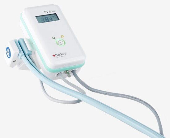 Infūzijas šķīdumu sildītājs Barkey S-Line. Asins un infūzijas šķīduma sildīšanai