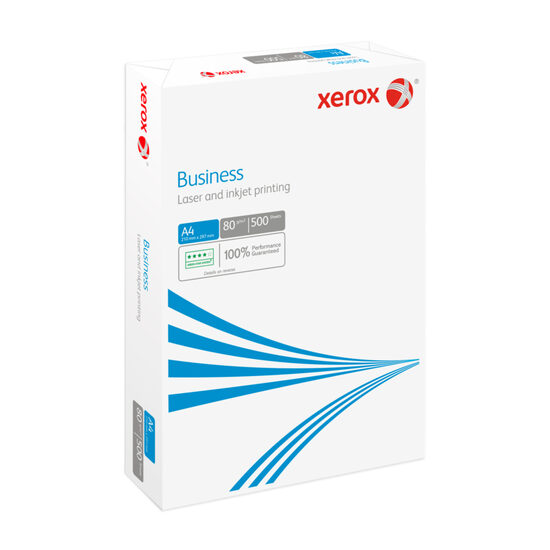 *Biroja papīrs Xerox Business, A4, balts, 80g/500lpp.