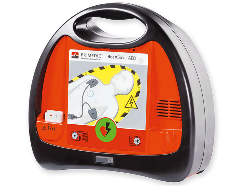 *Defibrilators HeartSave AED ar litija akumulatoru. (200 izlādes pie 360 J) 6 gadu gaidīšanas režīmā. Veids: Medicīnas ierīce  Klase: II B