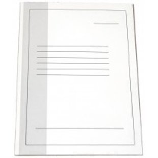 Arhīva vāks bez ātršuvēja Smiltainis A4+, kartona, balts