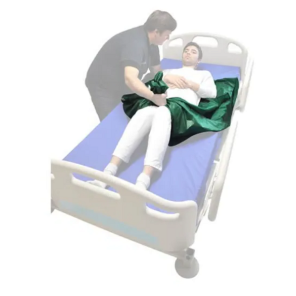 Daudzfunkcionāls pagriešanas-pārvietošanas palags. Paredzēts pacienta pagriešanai, pacelšanai un pozicionēšanai. 1. klases medicīnas ierīce. Ražots Francijā