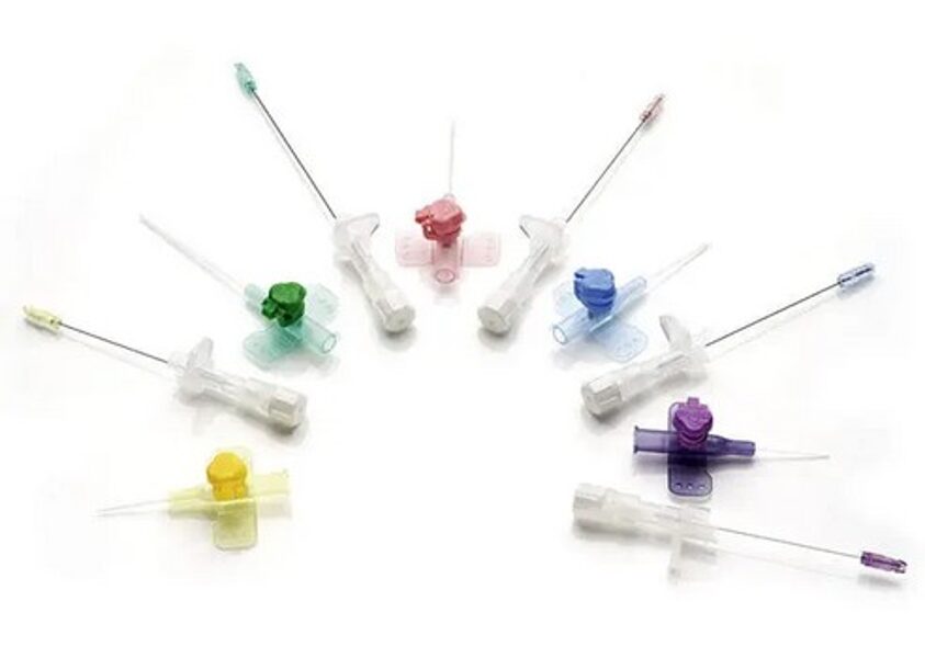 Perifēro vēnu katetrs TRO-VENSITE safety plus (ar drošības mehānismu), sterils, 50 gab. Dažādi izmēri