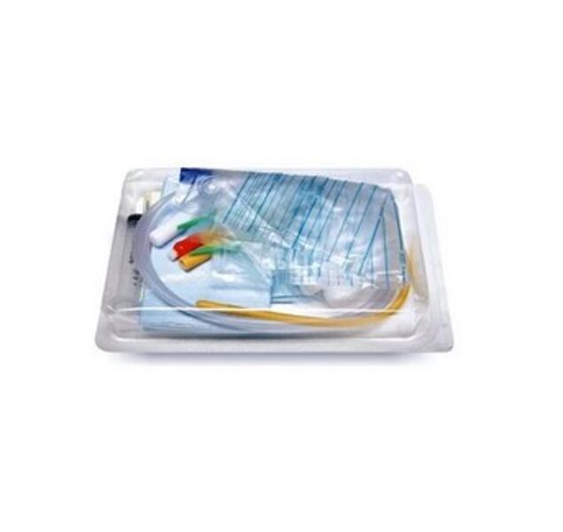 Kateterizācijas komplekts, sterils, 1 gab., 11 sastāvdaļas