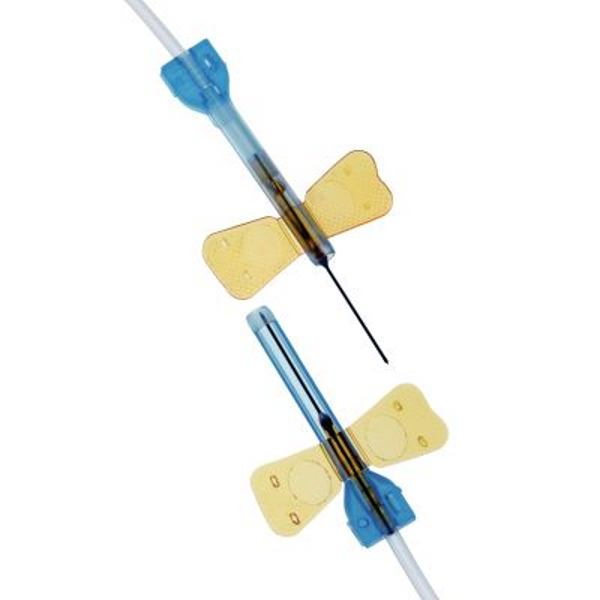 Tauriņkatetrs TRO-VENOSET safety (ar drošības mehānismu), 30 cm pagarinājums, sterils, 50 gab. Dažādi izmēri