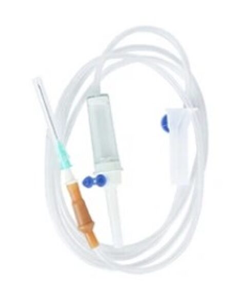 Infūzijas sistēma Luer Lock ar adatu 21 G, sterila, 25 gab.