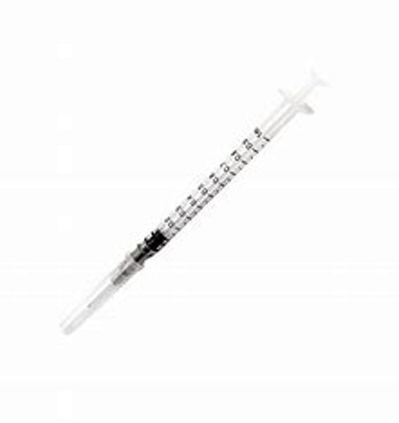 *50% atlaide! Šļirce CELLOTRON, ar adatu, sterila, 1ml, luer slip, 27G X 1⁄2. / Disposable syringe