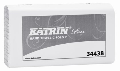 *Roku salvetes KATRIN Plus C-Fold, 24 paciņas