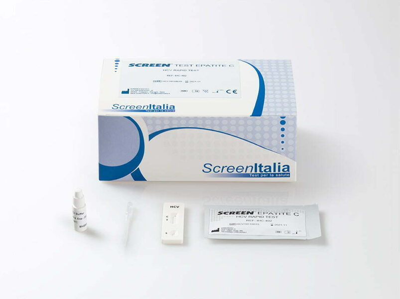 SCREEN TEST HEPATITE C – HCV / HEPATĪTS C. Cenas un pieejamība pēc pieprasījuma