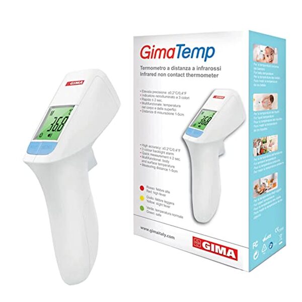 Bezkontakta infrasarkanais termometrs GIMATEMP/Non-contact infrared thermometer