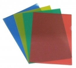 Mape-stūrītis A4, matēta, 120 mikr.