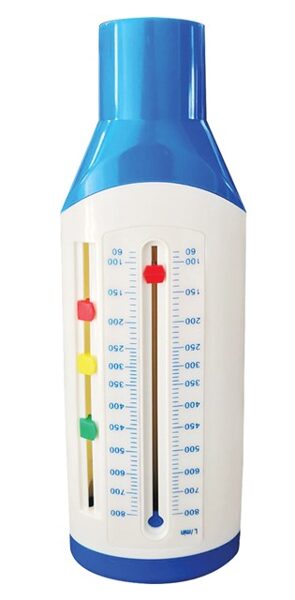 Pieaugušo izelpas plūsmas mērītājs - spirometrs, 1 gab. Tips:  Medicīnas ierīce, Klase:  IM