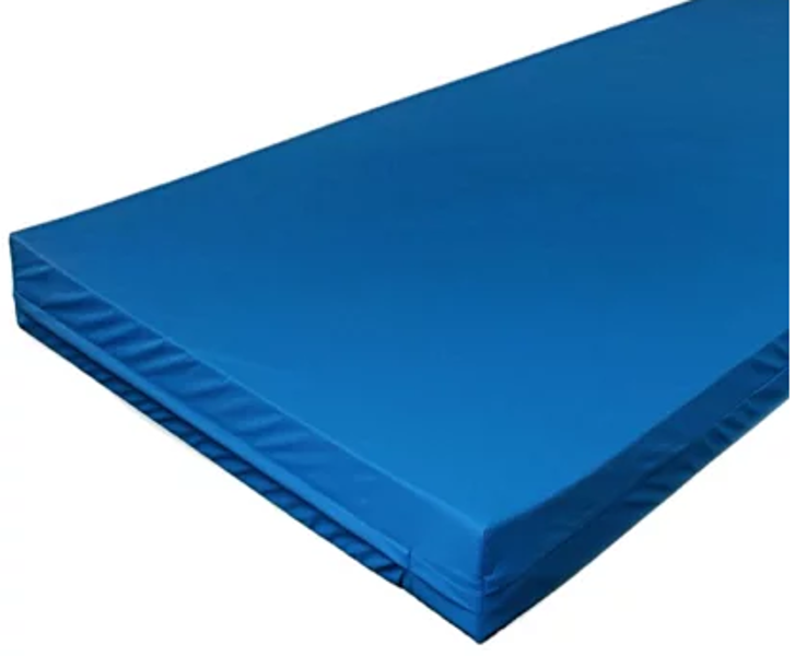 Gumijots matrača pārvalks, 200x100x15 cm, audums Plavitex (PVC/PE), 350 gr/m2, zils vai balts