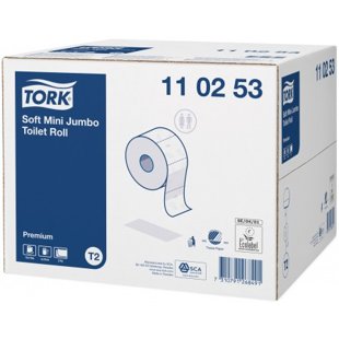 *Tualetes papīrs TORK PREMIUM SOFT MINI T2, 12 gab.