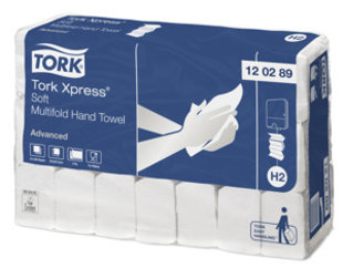 *Roku salvetes TORK XPRESS ADVANCED SOFT H2, 21 paciņa