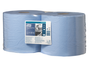 *Industriālais papīrs zils TORK ADVANCED WIPER 420 BLUE, 2 ruļļi, 2 kārtas, 255m. 130052 Izturīgs un mīksts ar augstu absorbētspēju. Cena norādīta par 2 ruļļiem